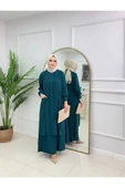Kadın Tesettür Medine İpeği 2'Li Takım Tunik & Pantolon - 8