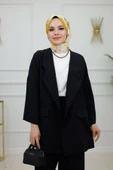 Kadın Tesettür Takım 2'Li Ceket & Pantolon Takımı - 6