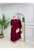 Kadın Tesettür Medine İpeği 2'Li Takım Tunik & Pantolon - 1