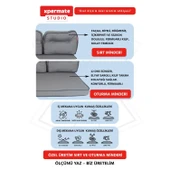 Özel Ölçü Palet Minderi Bahçe İç Ve Dış Mekan Minder Koltuk Minder 40x150 45x155 50x160 thumbnail 3