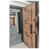 Tezwood 1451 Statik Kasalı Kabartmalı Model Çelik Kapı, Daire Kapısı, Villa Kapısı Sağ Açılım - 2