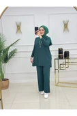 Kadın Tesettür 2'Li Takım Tunik & Pantolon Takımı thumbnail 1