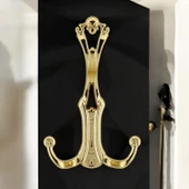 Sultan Gold Altın Portmanto Askı Vestiyer Dolap Askılık Askılığı Duvar Banyo Mutfak Elbise Askısı thumbnail 4