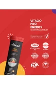 VİTAGO Energy L-karnitin, Taurin, Kafein Içeren 10 Efervesan Tablet thumbnail 3