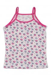 ÖDÜL 3004 KIZ ÇOCUK ATLET PEMBE %100 PAMUK - 1