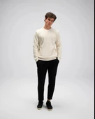 Ellesse EM615-BG Erkek Bej Pamuklu Kazak - 1