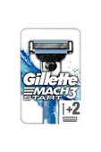 Gillette Mach3 Start Tıraş Makinesi + 2 Yedek Bıçak - 1