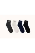 Hitit Socks Erkek 9 Çift Pamuklu Günlük Kullanıma Uygun Sport Yazılı Yazlık Nefes Alan Kısa Çorap - 4