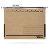 Tunakart ASD2005 Metal Askılı yan bezli körüklü dosya 25 li Paket - 2