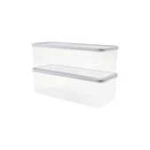 Derin Dondurucu Saklama Kabı – Kapaklı – Şeffaf, BPA’sız, Sızdırmaz - 1