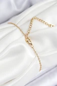Nazar Boncuğu Model Gold Renk Kadın Bileklik - EBJ250902W37665 thumbnail 2