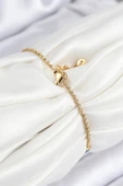 Nazar Boncuğu Model Gold Renk Kadın Bileklik - EBJ250902W37664 thumbnail 2