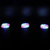 Powermaster PM-14703 12 Volt 3 Watt Karışık (R+G+B) Yanıp Sönen Çakar 6565-2835 Modül Led 65X65x12mm thumbnail 3