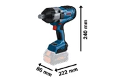 Bosch GDS 18V-1050 H Procore 2x5,5Ah Darbeli Somun Sıkma thumbnail 2