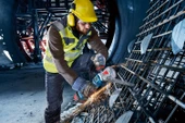 Bosch GWX 18V-15 SC X-Lock Procore 1x4,0Ah Tek Akülü Taşlama Makinesi - 5