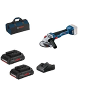Bosch Gws 18V-10 Procore 2x4.0Ah Çift Akülü Taşlama Makinesi thumbnail 1