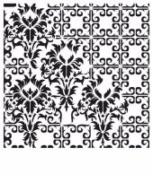 GRUNGE STENCIL MİNİ GCSM-009 25X25 - 1