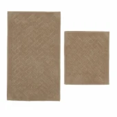Karaca Home Foley 2'li Banyo Paspası Bej thumbnail 3