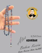 EMİNE REŞVANİ ATEŞ KEHRİBAR BADEM KESİM 8,25X11,50 - 1