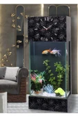 Dekor Akvaryum Led Işıklı Saatli Kule Akvaryum Seti - 2