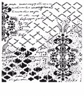 GRUNGE STENCIL MİNİ GCSM-012 25X25 - 1