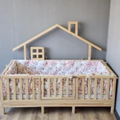 120x200 cm Montessori Yatak İçin 4 Kenar Koruma Seti thumbnail 2