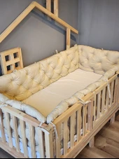 120x200 cm Montessori Yatak İçin 4 Kenar Koruma Seti thumbnail 1