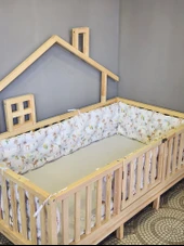 90x190 cm Montessori Yatak İçin 4 Kenar Koruma Seti - 3
