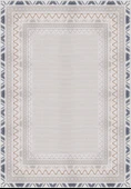 Dijital Baskılı Dekoratif Kaymaz Taban Yıkanabilir Modern Halı Salon Halısı Yolluk Mutfak Halısı 120x180 cm Bej - 3