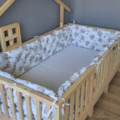 90x190 cm Montessori Yatak İçin 4 Kenar Koruma Seti thumbnail 2