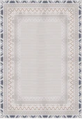 Dijital Baskılı Dekoratif Kaymaz Taban Yıkanabilir Modern Halı Salon Halısı Yolluk Mutfak Halısı 80x300 cm Bej - 3