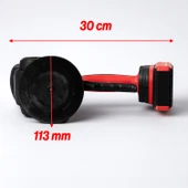 Şarjlı Fayans Vibratörü Vibratoru Makine Aracı Cihaz Lithium Titreşimli Döşeme Seramik Mermer Granit thumbnail 5