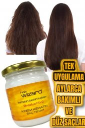 Wizard Krem Keratin Terapi Mucize Bakım Brezilya Fönü - 4