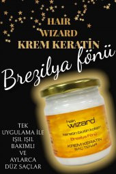 Wizard Krem Keratin Terapi Mucize Bakım Brezilya Fönü - 5