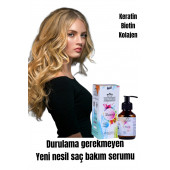 WİZARD BİO+ SAÇ BAKİM SERUMU KERATİN BİOTİN KOLAJEN - 4