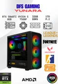 DFS Gaming YUNARA RYZEN 5 7500F-B650M-RTX 5060 TI 8GB-32GB DDR5 RAM-1TB M.2 SSD-OYUNCU BİLGİSAYARI thumbnail 1