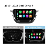 Opel Corsa F 2020-2024 Multimedya 4 GB RAM 64 GB Hafıza 8 Çekirdek Cadence thumbnail 9