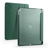 iPad 10.2 (8.Nesil) Kılıf Tri Folding Smart Kalem Standlı Kılıf - 1