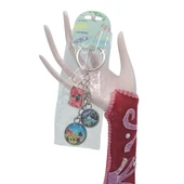 Arnavutluk Üçlü Epoksi Metal Çift Taraflı Damla Anahtarlık Albania thumbnail 2