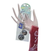 Kosova Üçlü Epoksi Metal Çift Taraflı Damla Anahtarlık Kosovo thumbnail 2