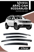 DACIA DUSTER 2014-2017 uyumlu oto camlara özel ölçü cam rüzgarlığı rüzgarlık - 1