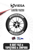 Motosiklet ve Otomobil Araç 3D Oto Lastik Yazısı Sticker Arma Seti - 1