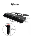 S12 Kırmızı Mavi Beyaz Yanan Cam İçi Led 12 Ledli Vantuzlu Çakmaklık Girişli 12 Volt - 3