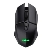 Trust 25070 GXT112 FELOX Gaming Mouse + MousePad - Siyah thumbnail 1