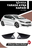 Kia Ceed 2012-2017 Uyumlu Batman Yarasa Ayna Kapağı Piano Black - 1