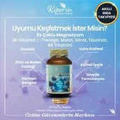 Kiperin 5x Çoklu Magnezyum Taurat Bisglisinat Malat Sitrat L-Treonat Akıllı Gıda Takviyesi 60 Kapsül thumbnail 2