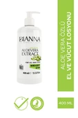 Bianna Paraben İçermeyen El ve Vücut Losyonu 400 Ml Aloe Vera Özü - 1