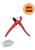 Wuvera 42 mm Plastik Boru Kesme Makası – Tesisat ve PVC Boru Kesimleri İçin Keskin El Aleti thumbnail 2