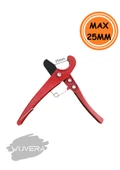 Wuvera 42 mm Plastik Boru Kesme Makası – Tesisat ve PVC Boru Kesimleri İçin Keskin El Aleti thumbnail 3