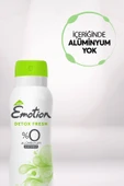 Emotion Detox Fresh Kadın Vegan Deodorant 6x150ml Leke Bırakmaz thumbnail 4